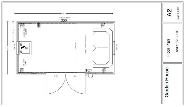 Sonoma Shanty Plans